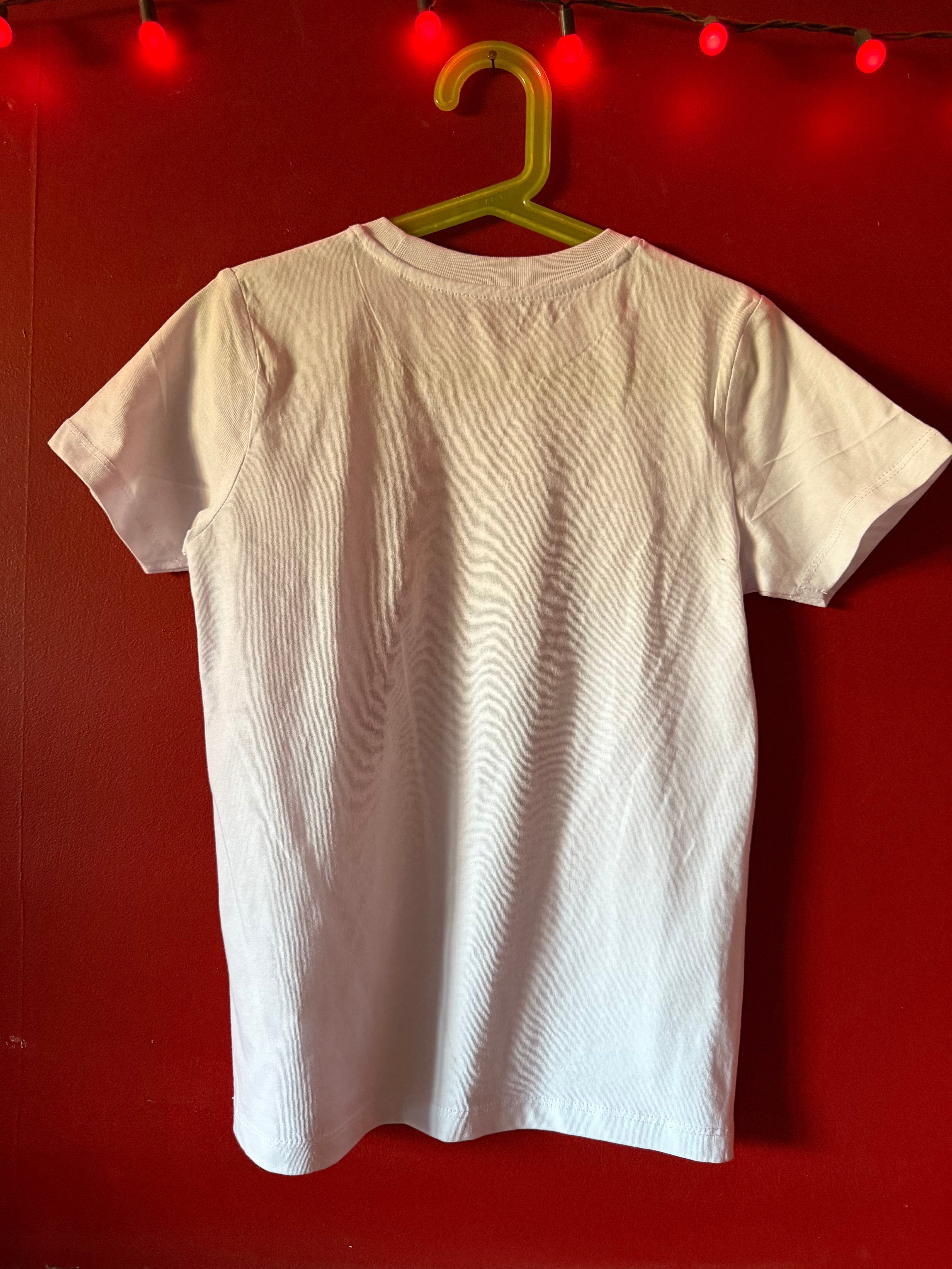 Whippet Profile on White T Shirt Age 7-8 Years