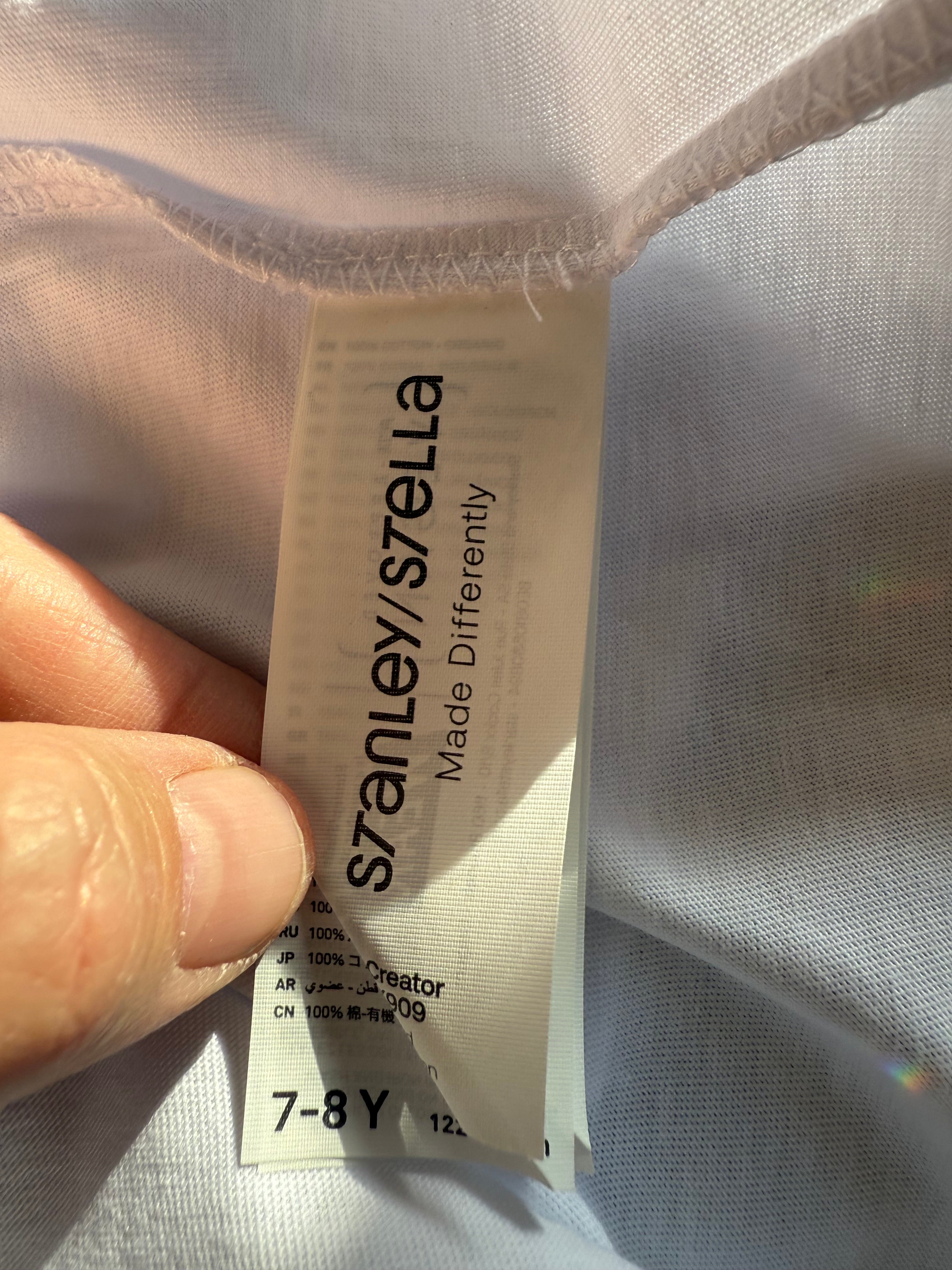 Whippet Profile on White T Shirt Age 7-8 Years