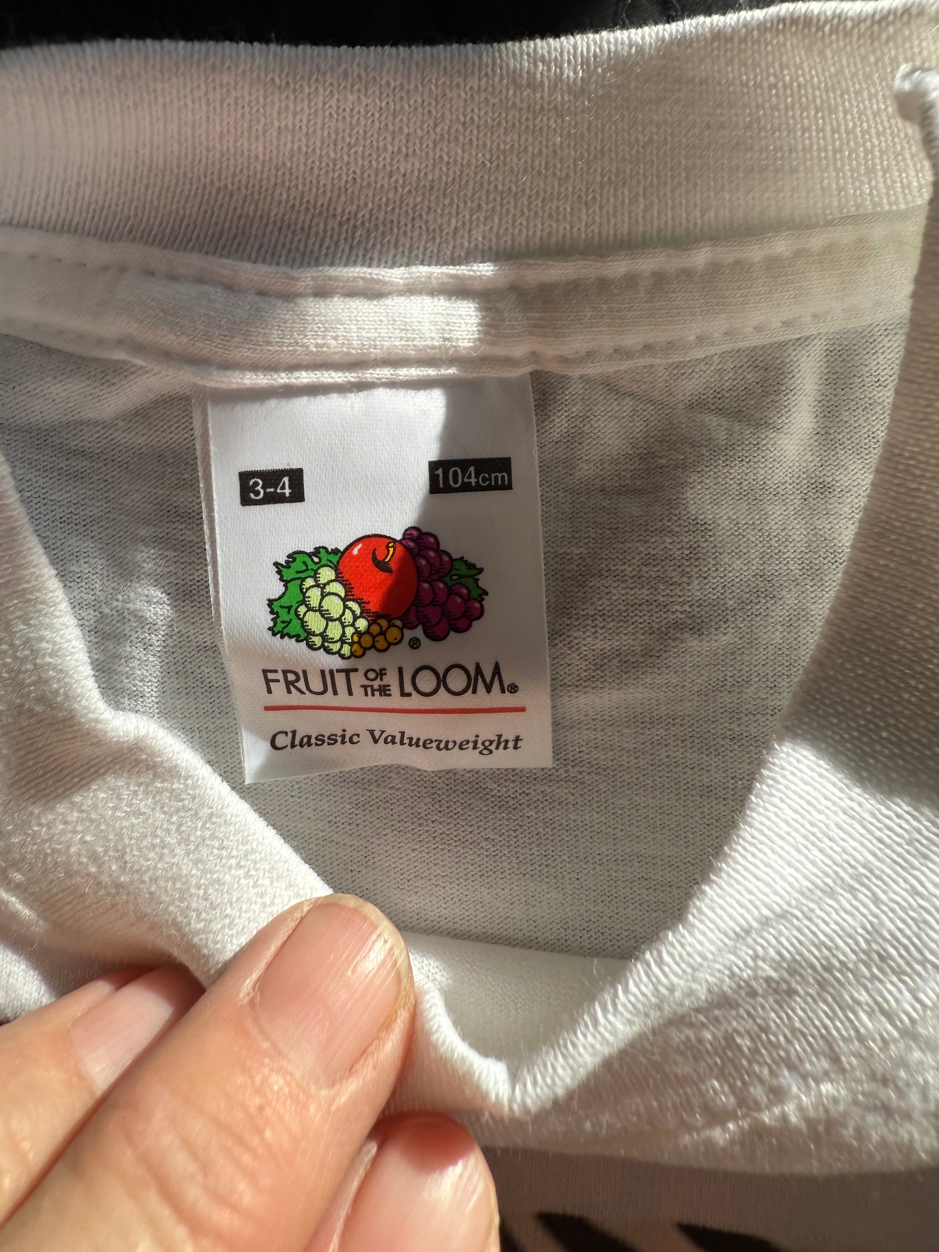 Hound Leaping Printed T Shirt on White Age 3-4 Years