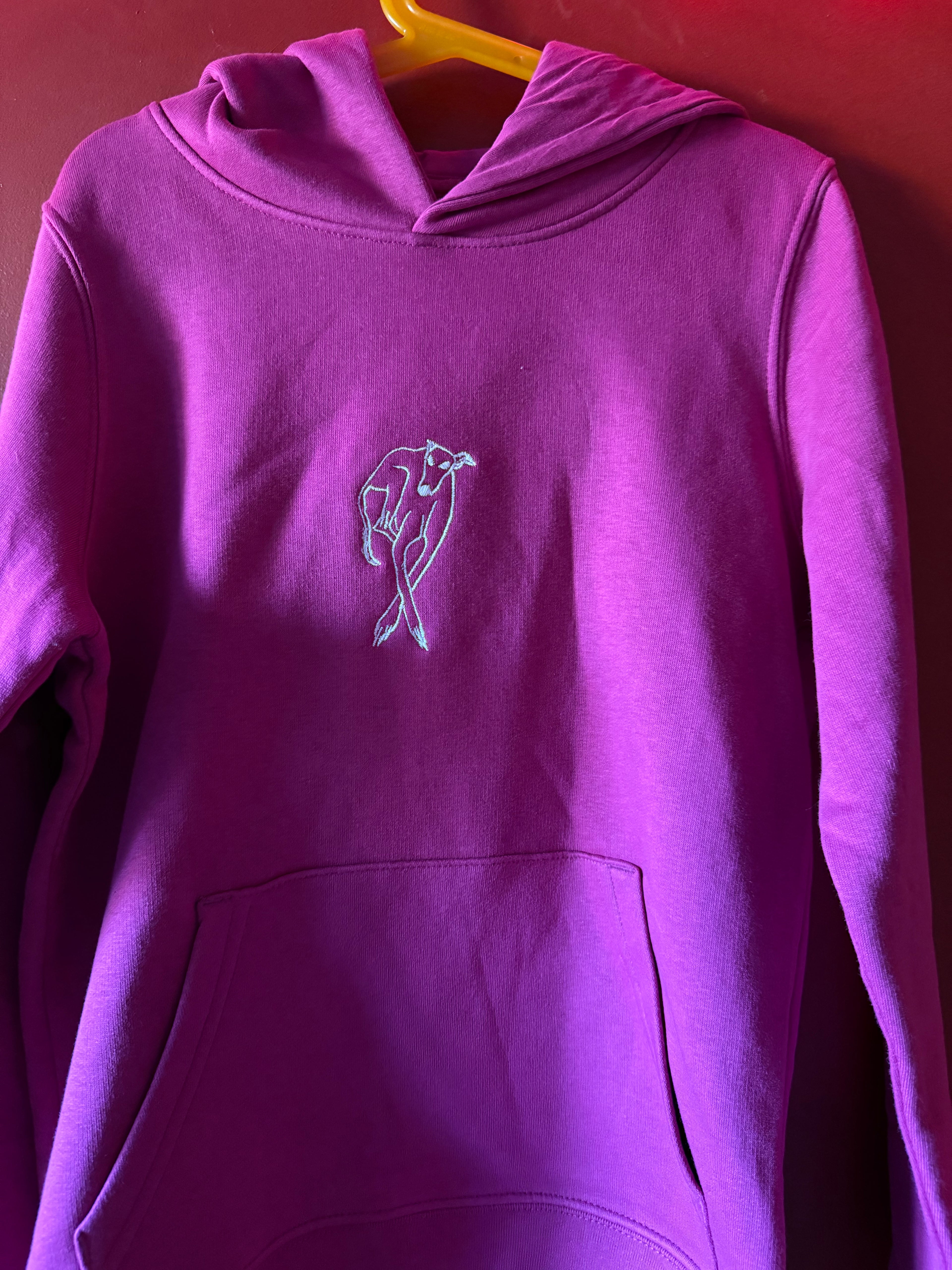 Crossed Paws Embroidered Hoodie Age 9-11 Years